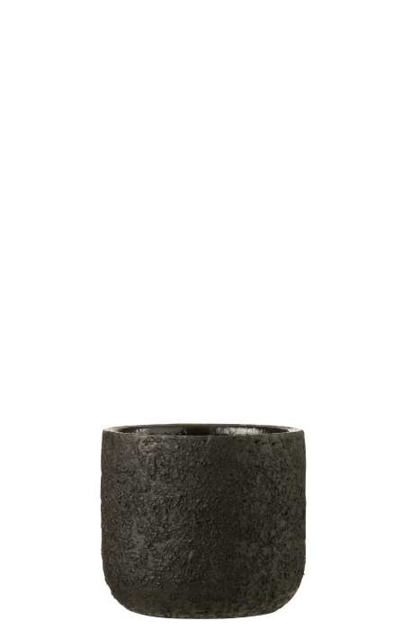 Ghiveci, Ceramica, Negru, 15x15x13.5 [1]
