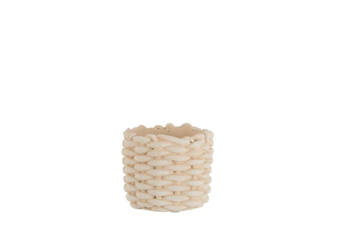 Ghiveci, Ciment, Bej, 16.5x16.5x14.5 [1]
