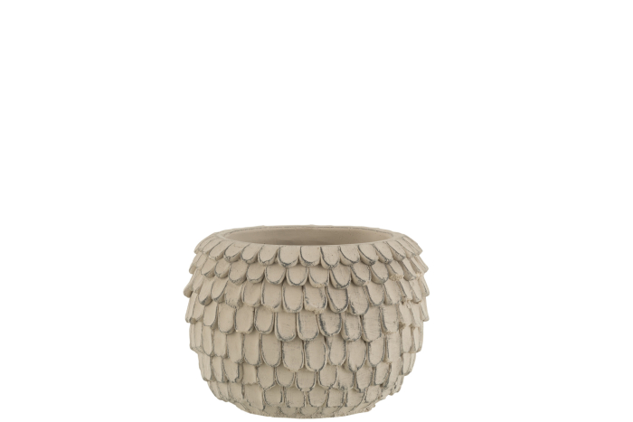 Ghiveci, Ciment, Gri, 16x16x11 [1]