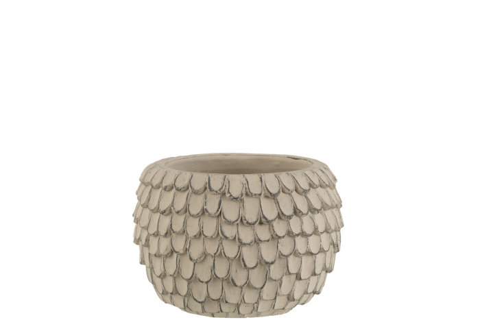 Ghiveci, Ciment, Gri, 18.5x18.5x13.5 cm [1]
