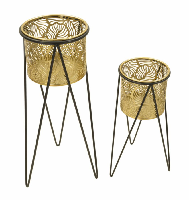 Ghiveci Glod, set 2, cm 21x20x46-18x18x32  [2]