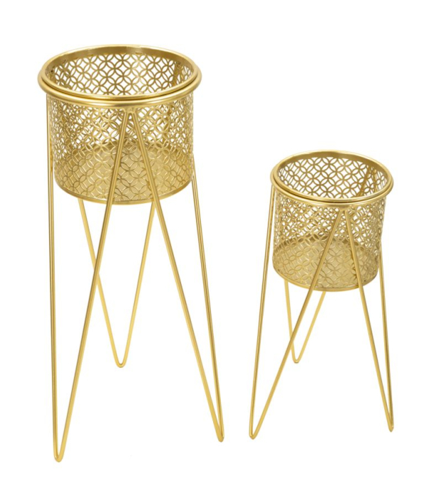 Ghiveci Glod, set 2, cm 21x20x46-18x18x32  [2]