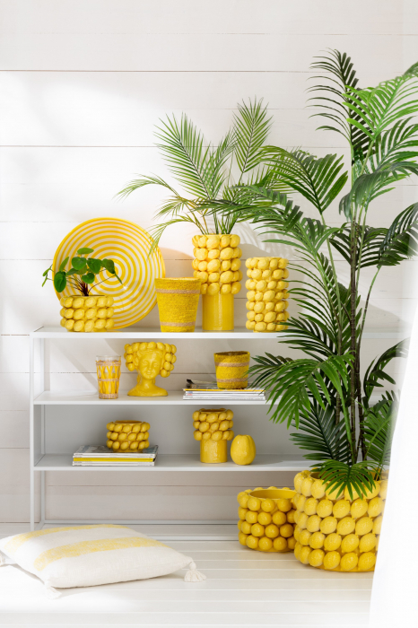 Ghiveci, Limes, Ceramic, Galben, XL, L 36.5| W 36.5| H 29 cm [2]