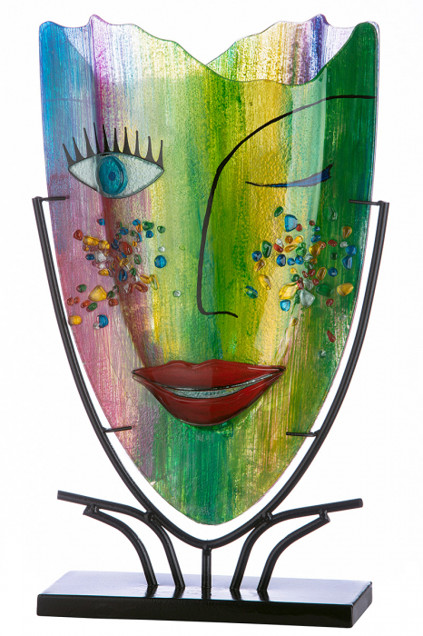 Gl Vaza deco Face Amour [2]