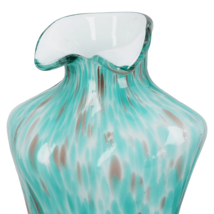Glasart, Vaza, Corinna, Motiv femeie, Sticla, verde, PU 2, L. 11 cm, L. 19 cm, H. 30 cm [4]