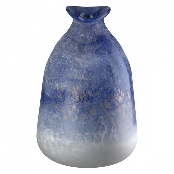 Glass Art, Vază, Sticlă, albastru, PU 2, H 27 cm, D 16 cm [3]
