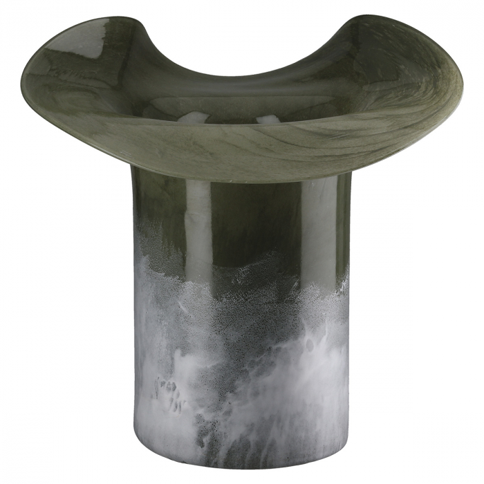 Glass Art, Vază, Sticlă, verde, PU 1, H 27 cm, D 30 cm [4]
