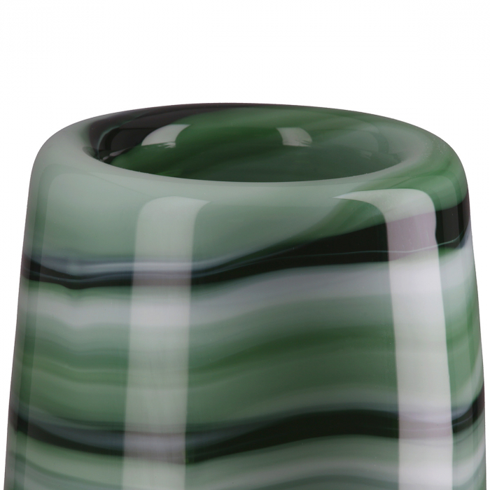 Glass Art, Vază, Sticlă, verde, PU 1, H 34 cm, D 18 cm [4]