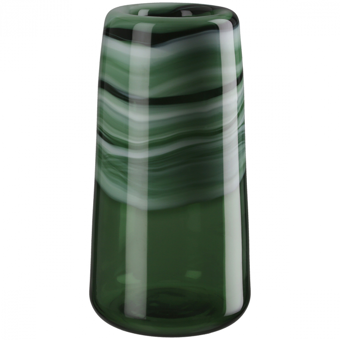 Glass Art, Vază, Sticlă, verde, PU 1, H 34 cm, D 18 cm [1]