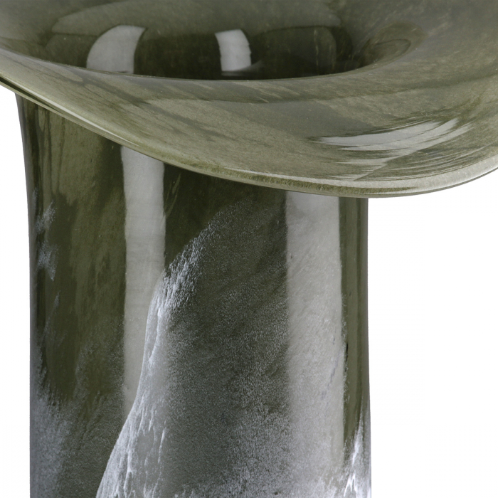Glass Art, Vază, Sticlă, verde, PU 1, H 36 cm, D 27 cm [4]