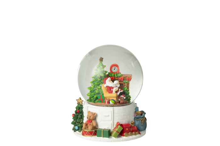 Glob cu apa, Mos Craciun, plastic, multicolor [2]