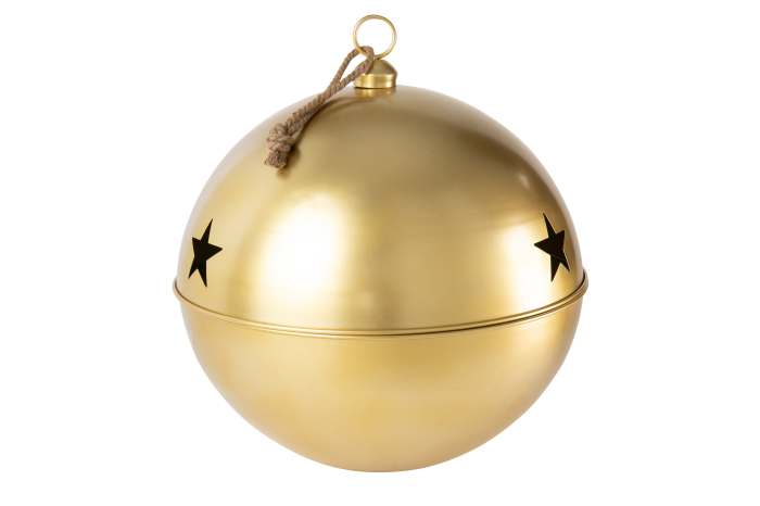 Glob de Craciun din metal, auriu, extra L | L 80X l 80X H 90 cm [2]