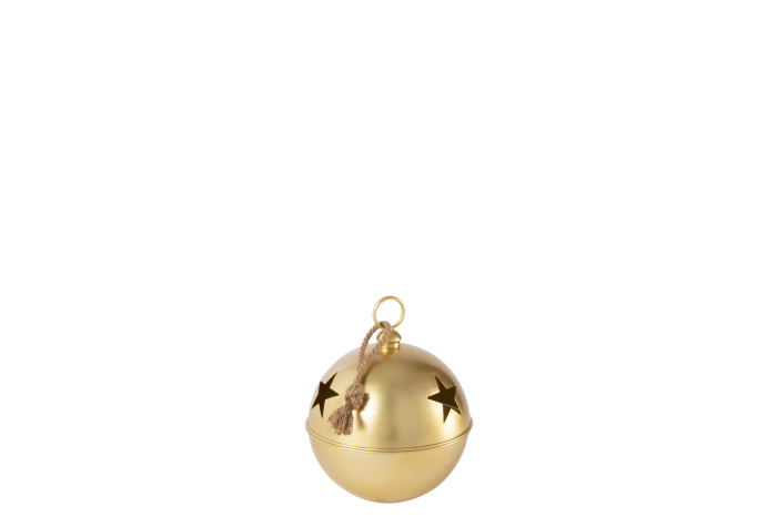Glob de Craciun din metal, auriu, M | L 30X l 30X H 42 cm [2]