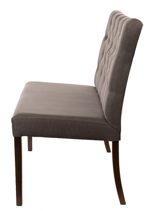 HARRIET, Bancuta, taupe, picioare din lemn, l.107 cm [3]