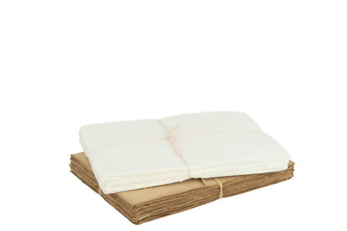 Hârtie Antică, Hârtie Albă/Bej, S Sortiment de 2 [2]