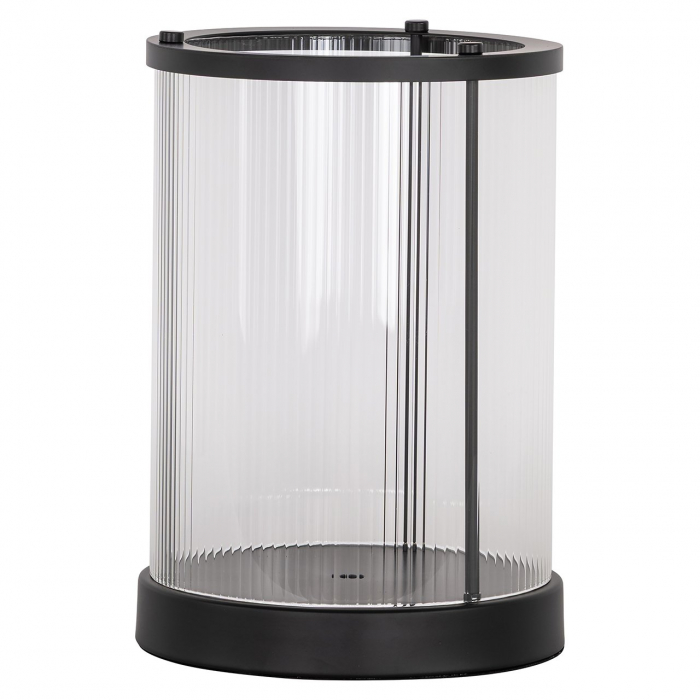 Hurricane/ Suport lumanare Dayene mic (negru), Dims: 27.5 x 19.0 x 19.0 cm [1]