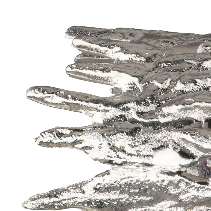 Inel de șervețele, aluminiu, argintie, PU 4, H 5 cm, D 5 cm [4]