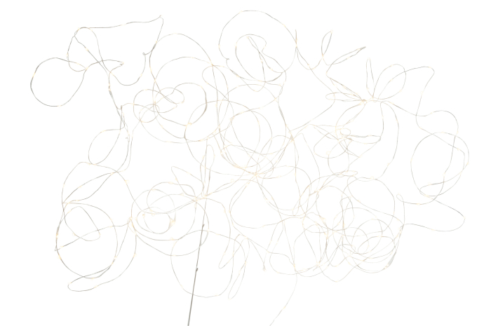 Instalatie de Crăciun, 30M Argintiu 300L [2]