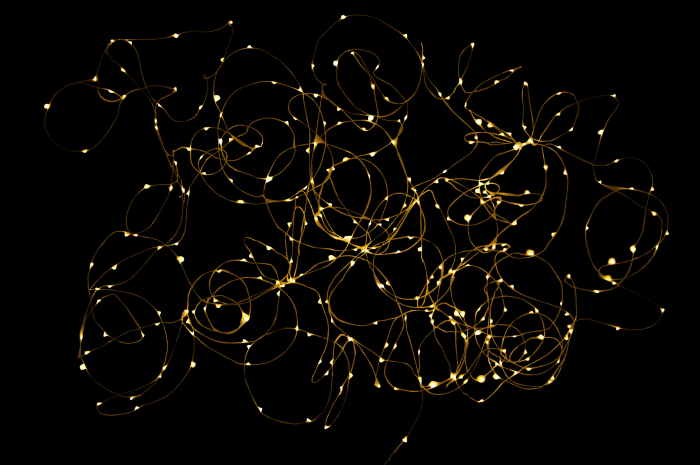 Instalatie de Crăciun, 30M Argintiu 300L [3]