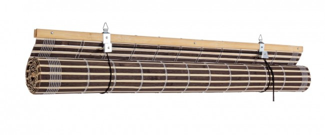 Jaluzea Marsiglia, lemn bambus, maro, 90x180 cm [4]