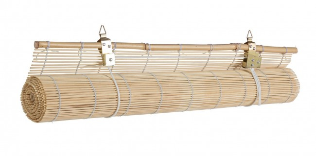 Jaluzea Midollo, lemn bambus, maro, 120x260 cm [3]