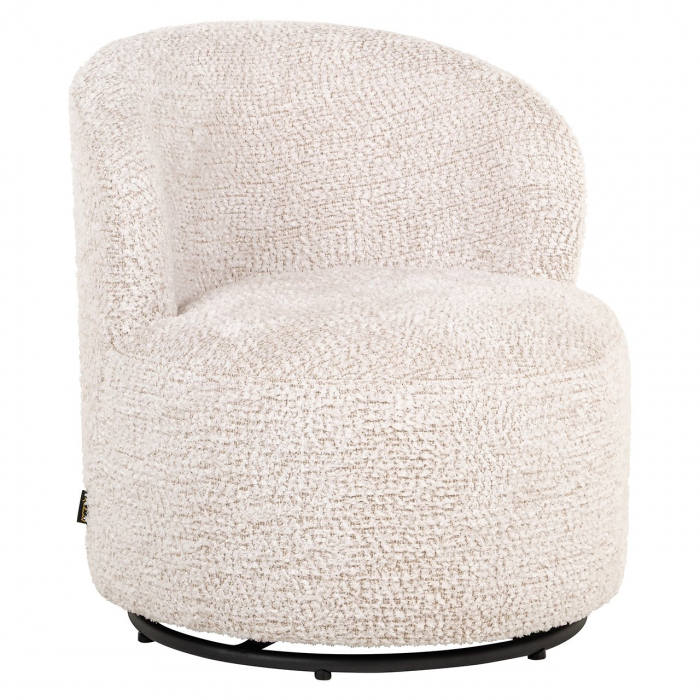 Fotoliu rotativ pentru copii Jackie (Be Lovely 11 crem), Dims: 63.5 x 60.0 x 61.0 cm [1]
