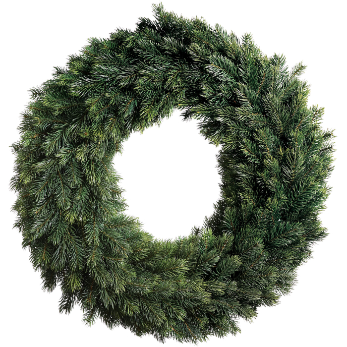 TANNENKRANZ, Coronita artificiala, BRAD, verde,  L. 60 cm, W. 60 cm, H. 17 cm, D. 60 cm [2]