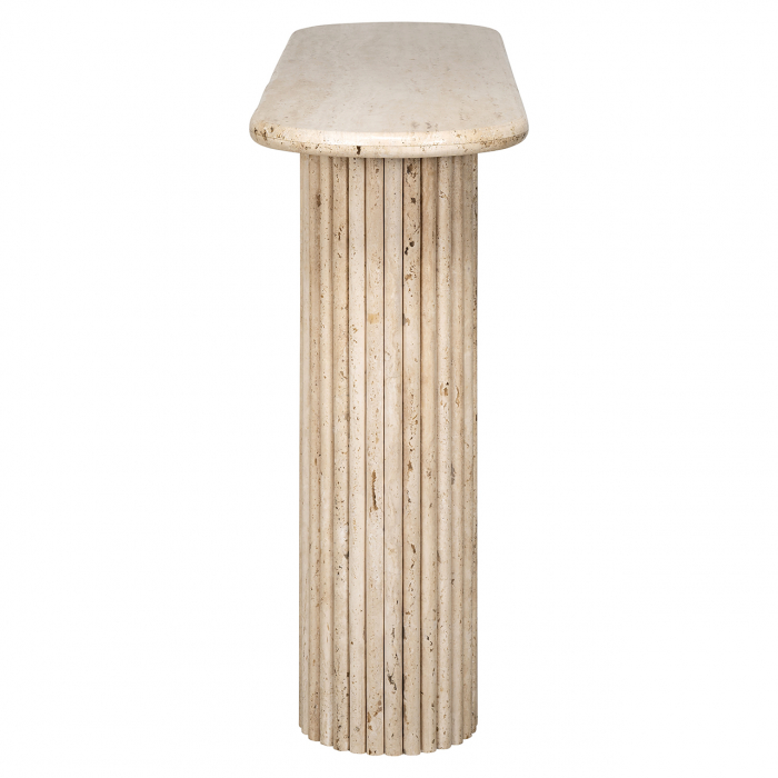 Masa consola La Cantera, Lemn, Maro, 36x150x80 cm [2]
