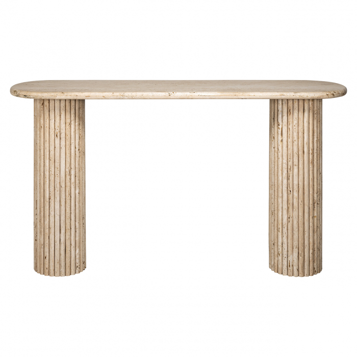 Masa consola La Cantera, Lemn, Maro, 36x150x80 cm [3]