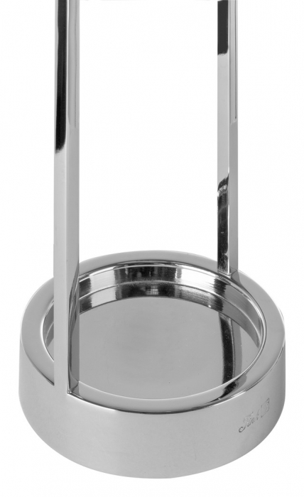 LAKIS, Suport lumânare, incl. sticlă, inox, h. 38 cm, d. 15 cm [4]