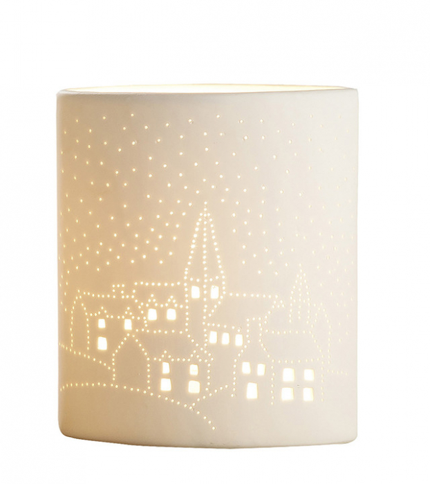 Lampa, CHURCH, Portelan, Alb, 17X10X20 cm [2]
