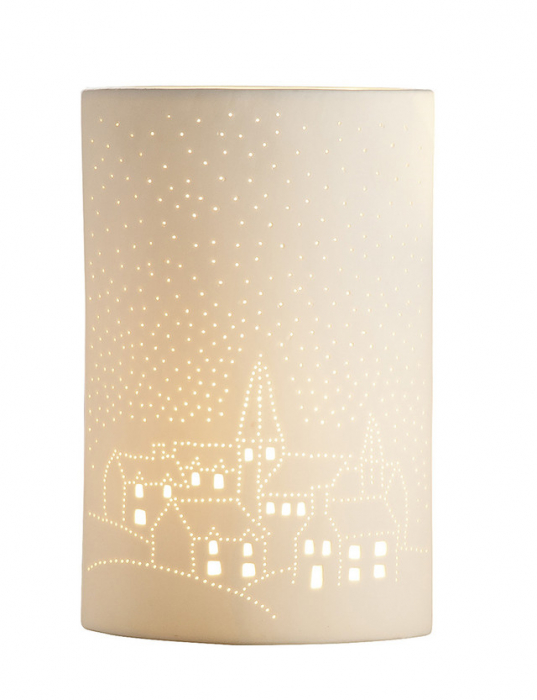 Lampa, CHURCH, Portelan, Alb, 18X10X28 cm [2]