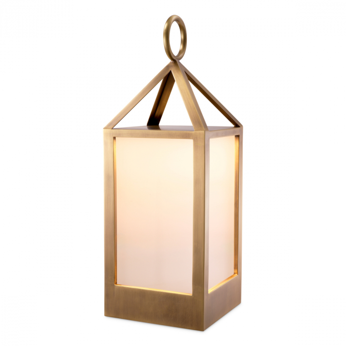 Lampă de exterior Riserva S finisaj alamă antică, Dimensiuni: L. 16 | W. 16 | H. 45   [3]