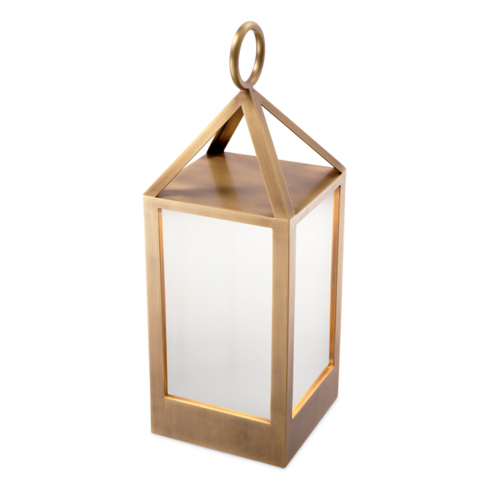 Lampă de exterior Riserva S finisaj alamă antică, Dimensiuni: L. 16 | W. 16 | H. 45   [4]
