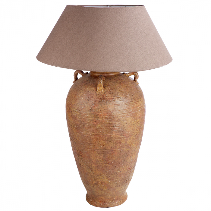 Lampă de masă, Amphora, Rășină sintetică, portocaliu, PU 1, H 76 cm, D 51 cm [1]
