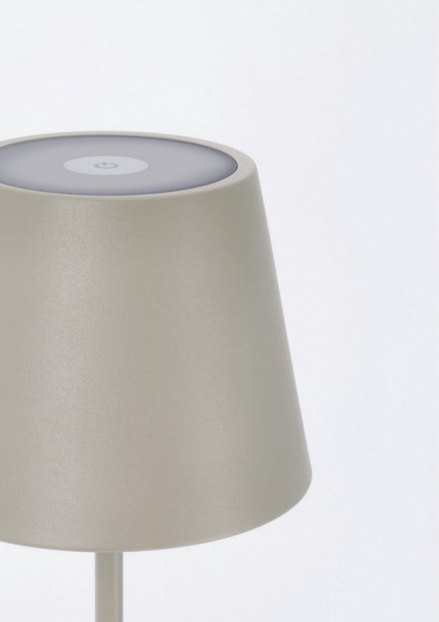 Lampa de masa Etna, Led, Taupe H38 [2]