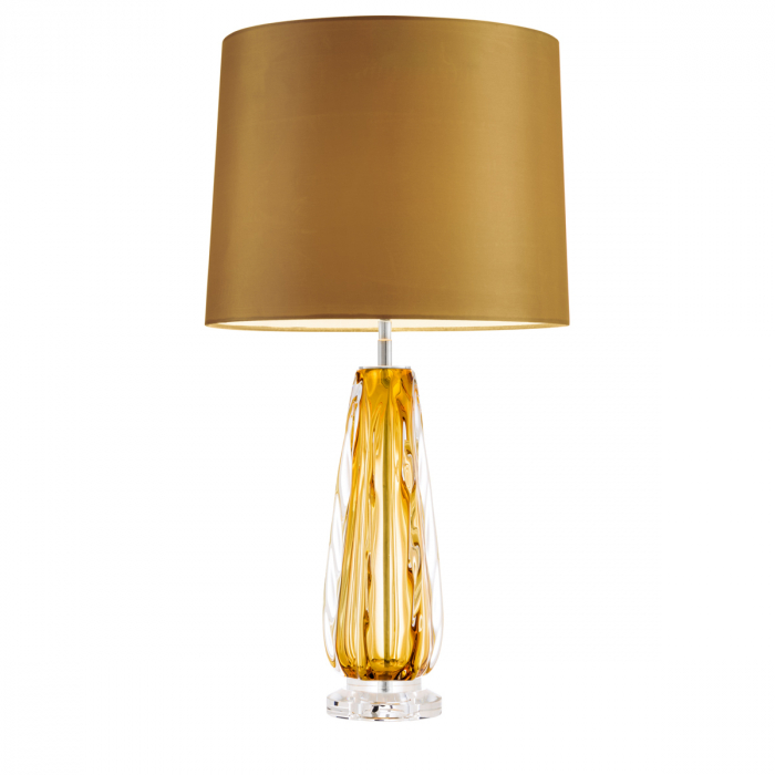 Lampă de masă, Flato galbenă, Dims: W. 13 | max W. 41 | H. 75.5  (CM) [1]