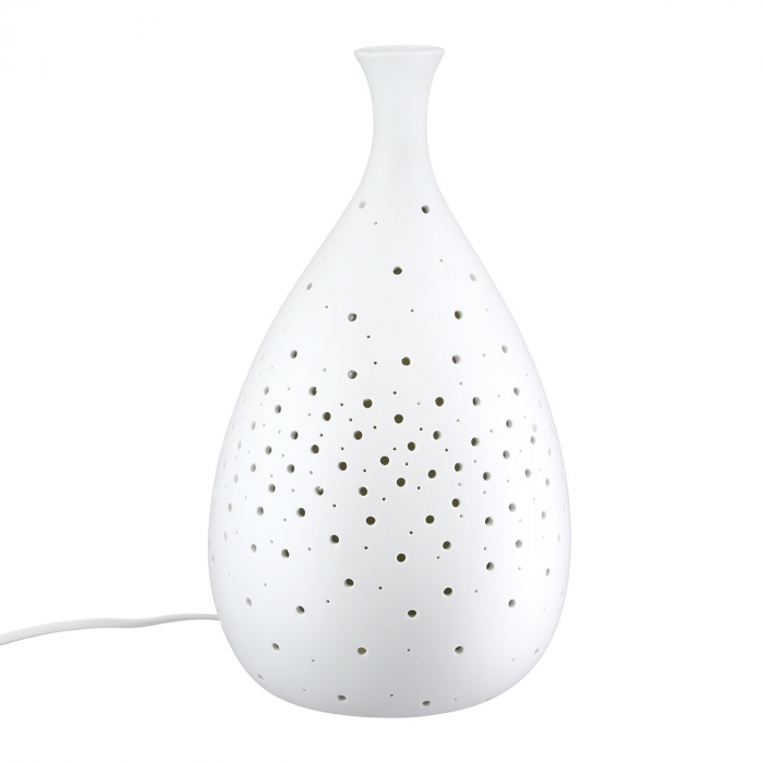Lampă de masă, Galaxy, Porțelan, alb, PU 1, H. 33,5 cm, D. 18,5 cm [1]