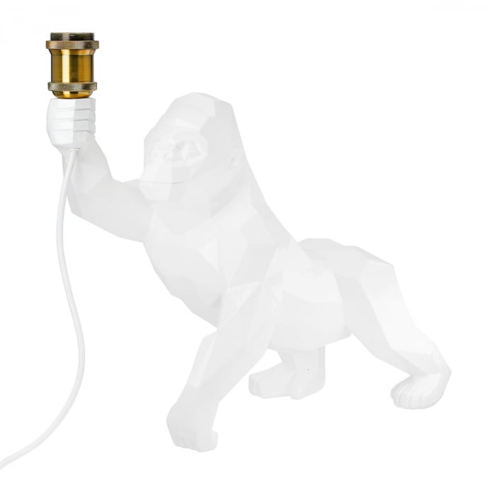 Lampa de masa, Geo, Poly, alb, PU 1, L. 45 cm, L. 21 cm, H. 41 cm [1]