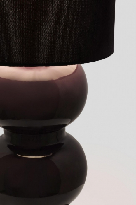 Lampa de masa Ikeru Bordeaux, H100 [4]