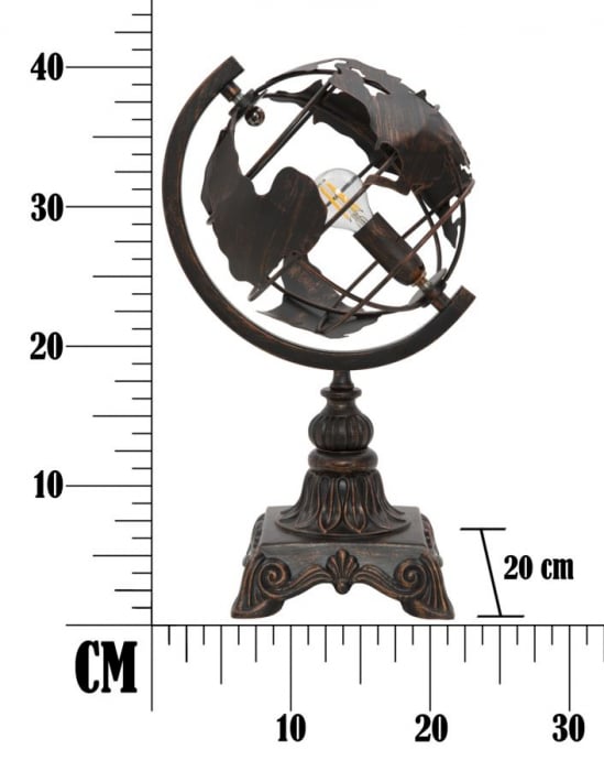 Lampă de masă industriala cm 24x20x40 [9]