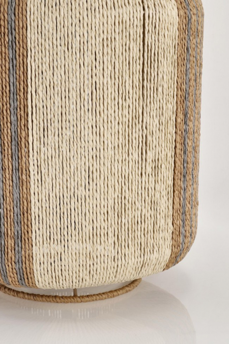 Lampa de masa Mali Bej Gri Maro, 34 Cm [2]