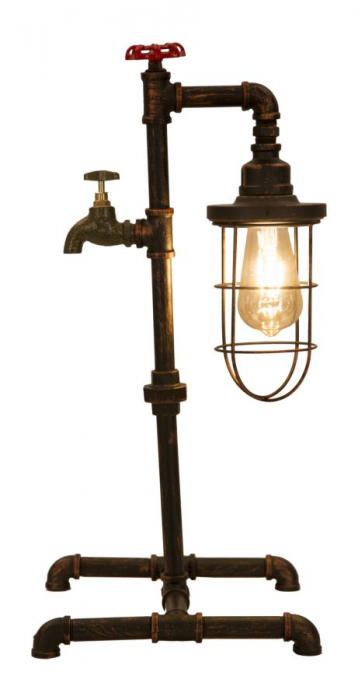 Lampa de masa MANHATTAN/CAGE (cm) 27X27X56 [6]