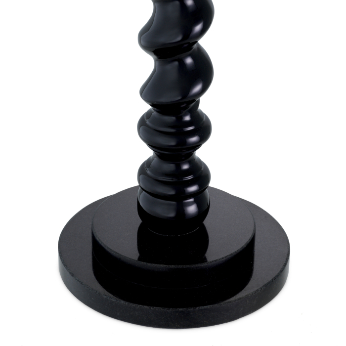 Lampa de masa Massimo cu finisaj negru piano, Abajurul este inclus |W. 6 | max W. 41 | H. 81 cm  [5]