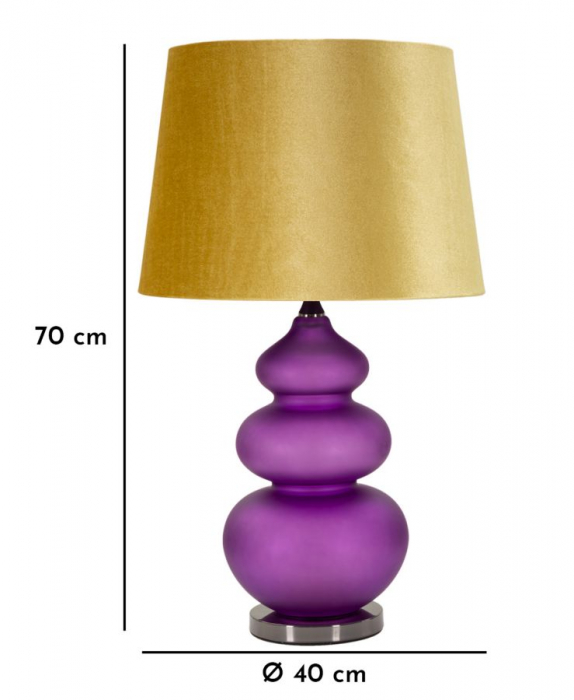 Lampă de masă, MILVA, cm ø 40x70 [6]