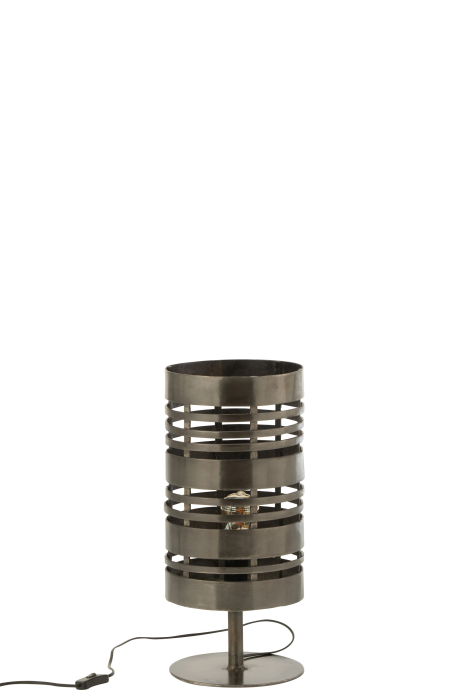 Lampă de masă, Ring, Metal/ Gri [2]