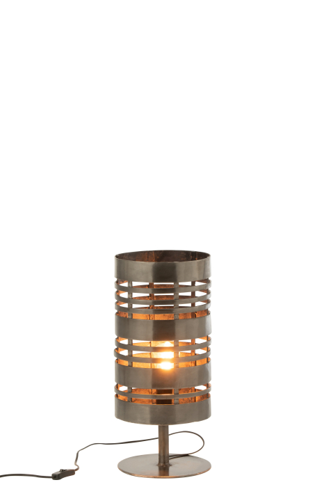 Lampă de masă, Ring, Metal/ Gri [2]