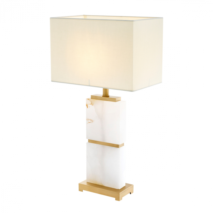 Lampă de masă, Robbins finisaj alamă mat, Dims: W. 20 | max W. 39 | H. 71.5  (CM) [3]