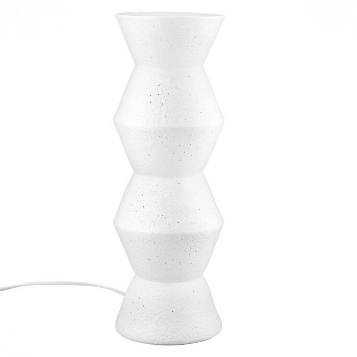 Lampă de masă, Sapporo, Porțelan, alb, PU 1, H. 45,5 cm, D. 15 cm [1]