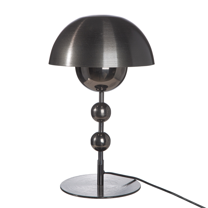 Lampa de masa, Sfera, "Metallique", Fier, culoare argintie, PU 1, H 43,5 cm, A. 26,5 cm [4]